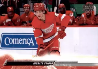 Карточка Moritz Seider/Мориц Зайдер Detroit Red Wings/Детройт Ред Уингз, NHL НХЛ