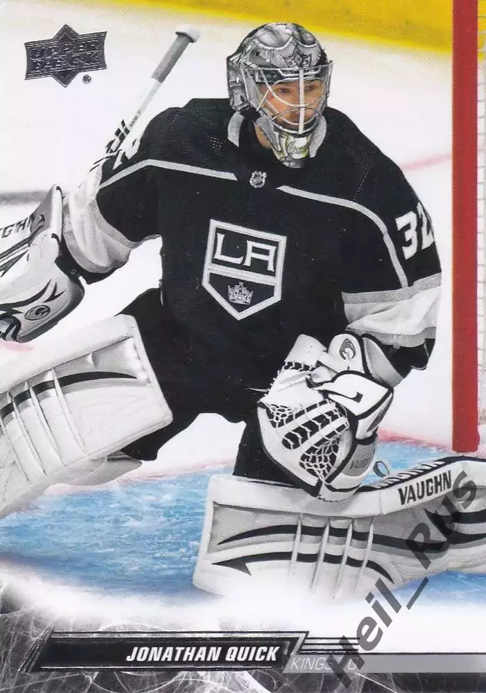 Хоккей Карточка Quick/Джонатан Куик Los Angeles Kings/Лос-Анджелес Кингз NHL/НХЛ