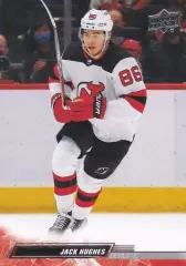 Карточка Jack Hughes / Джек Хьюз (New Jersey Devils/Нью-Джерси Девилз) НХЛ / NHL