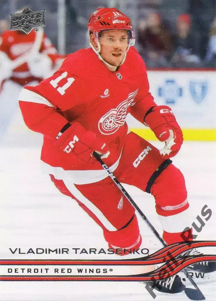 Карточка Владимир Тарасенко (Detroit Red Wings/Детройт, СКА, Сибирь) НХЛ/NHL/КХЛ