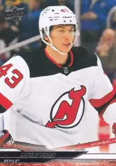 Хоккей Карточка Luke Hughes/Люк Хьюз New Jersey Devils/Нью-Джерси Девилз НХЛ/NHL