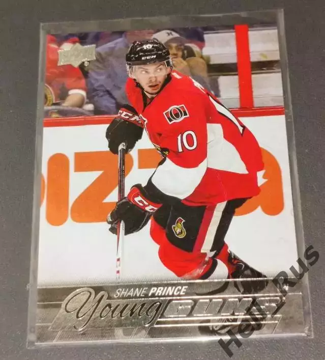Карточка Шэйн Принс Оттава Сенаторз, Динамо Минск/Спартак/Сибирь/Торпедо НХЛ/КХЛ