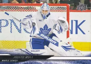 Карточка Joseph Woll/Джозеф Уолл Toronto Maple Leafs/Торонто Мейпл Лифс НХЛ/NHL