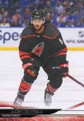 Карточка Jalen Chatfield/Джейлен Чатфилд (Carolina Hurricanes/Каролина) НХЛ/NHL