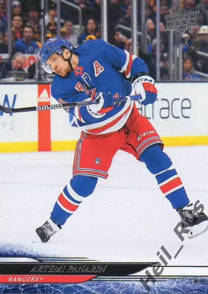 Карточка Артемий Панарин (Нью-Йорк Рейнджерс, СКА, Витязь, Ак Барс) НХЛ/NHL КХЛ