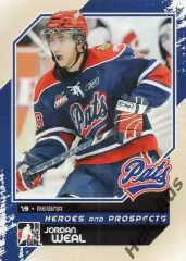 Хоккей Карточка Джордан Уил (Regina Pats, Динамо Москва, Ак Барс Казань) НХЛ/КХЛ