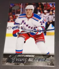 Хоккей. Карточка Оскар Линдберг (Нью-Йорк Рейнджерс, Динамо Москва) НХЛ/NHL, КХЛ