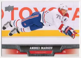 Карточка Андрей Марков Монреаль, Локомотив Ярославль/Динамо Москва/Химик НХЛ/КХЛ