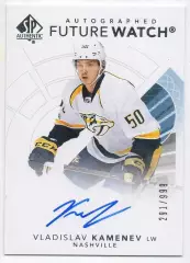 Карточка автограф Владислав Каменев Нэшвилл Предаторз/Металлург/ЦСКА/СКА НХЛ/КХЛ