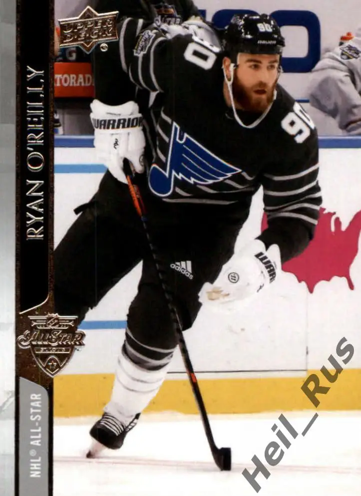 Хоккей. Карточка Райан О’Райли (St. Louis Blues, Металлург Магнитогорск) НХЛ/КХЛ