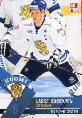 Карточка Лассе Кукконен сборная Финляндия/Suomi, Металлург Магнитогорск КХЛ 2016