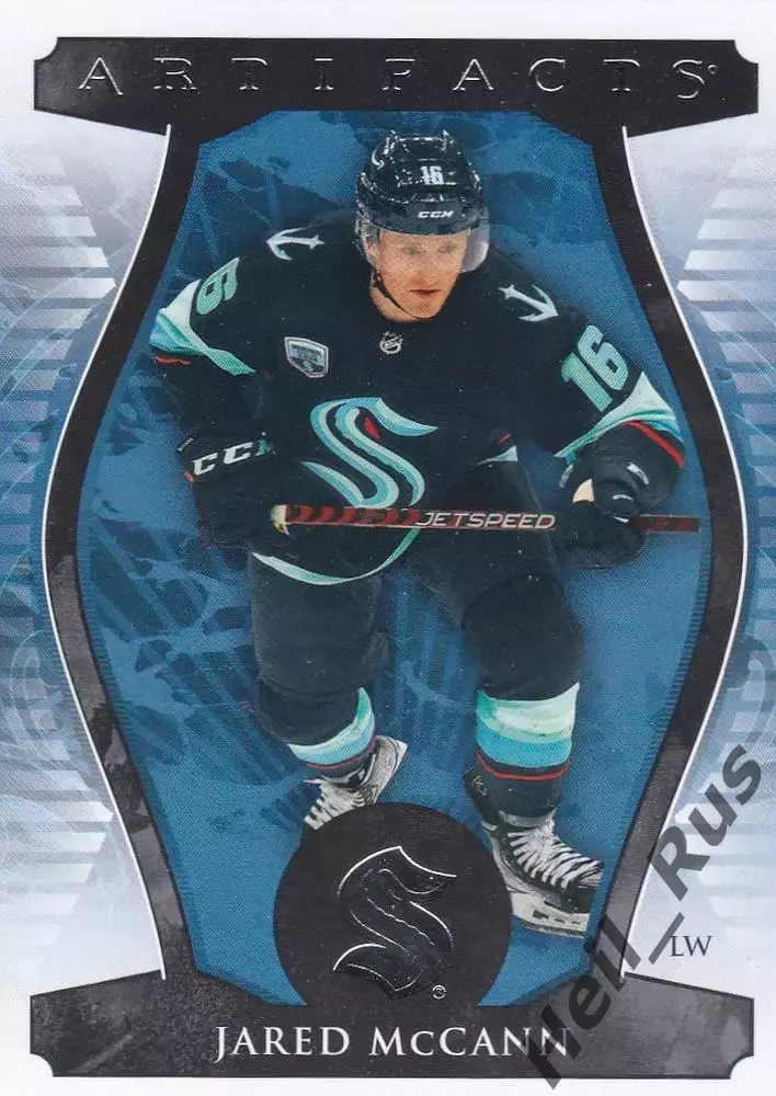 Хоккей. Карточка Jared McCann/Джаред Макканн Seattle Kraken/Сиэтл Кракен NHL/НХЛ