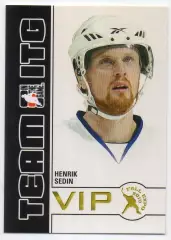 Карточка Henrik Sedin/Хенрик Седин (Vancouver Canucks/Ванкувер Кэнакс) НХЛ/NHL