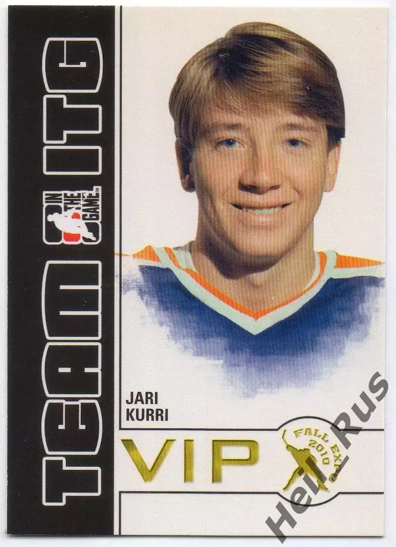 Хоккей. Карточка Яри Курри Edmonton Oilers/Эдмонтон Ойлерз, Йокерит НХЛ/NHL, КХЛ