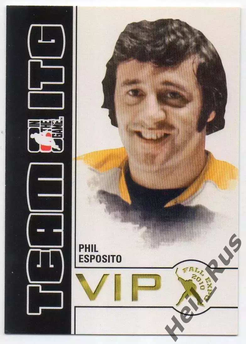 Хоккей; Карточка Phil Esposito/Фил Эспозито Boston Bruins/Бостон Брюинз НХЛ/NHL
