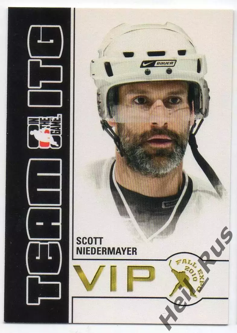 Карточка Scott Niedermayer/Скотт Нидермайер (Anaheim Ducks/Анахайм Дакс) НХЛ/NHL