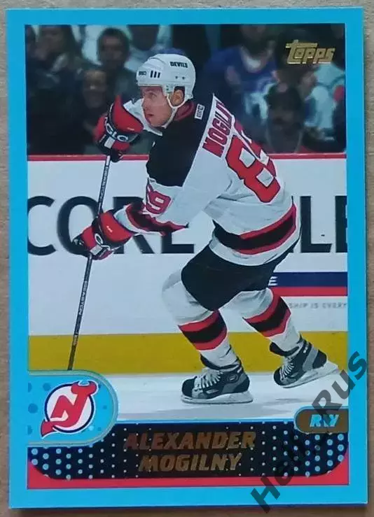 Хоккей. Карточка Александр Могильный (Нью-Джерси Девилз, ЦСКА Москва) НХЛ/NHL