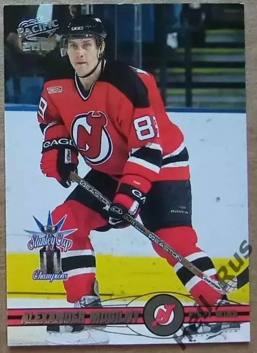 Хоккей. Карточка Александр Могильный (Нью-Джерси Девилз, ЦСКА Москва) НХЛ/NHL