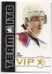 Хоккей. Карточка Joe Sakic/Джо Сакик Colorado Avalanche/Колорадо Эвеланш NHL/НХЛ