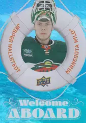Карточка Jesper Wallstedt/Йеспер Валльстедт (Minnesota Wild/Миннесота) НХЛ/NHL