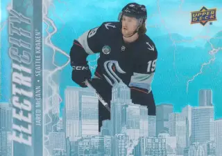 Хоккей; Карточка Jared McCann/Джаред Макканн Seattle Kraken/Сиэтл Кракен NHL/НХЛ