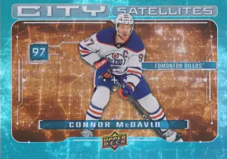 Карточка Connor McDavid/Коннор Макдэвид Edmonton Oilers/Эдмонтон Ойлерз; НХЛ/NHL