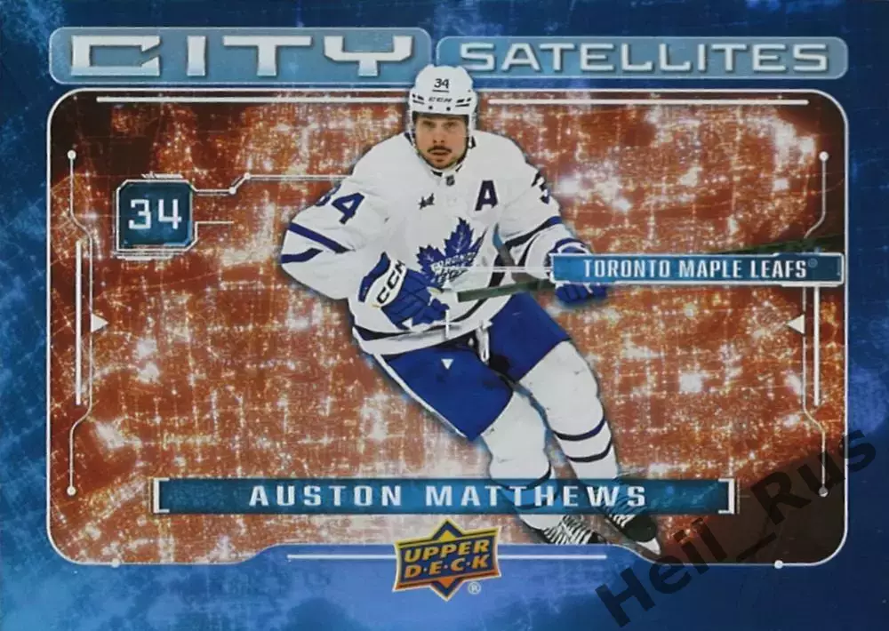 Карточка Auston Matthews / Остон Мэттьюс (Toronto Maple Leafs / Торонто) NHL/НХЛ