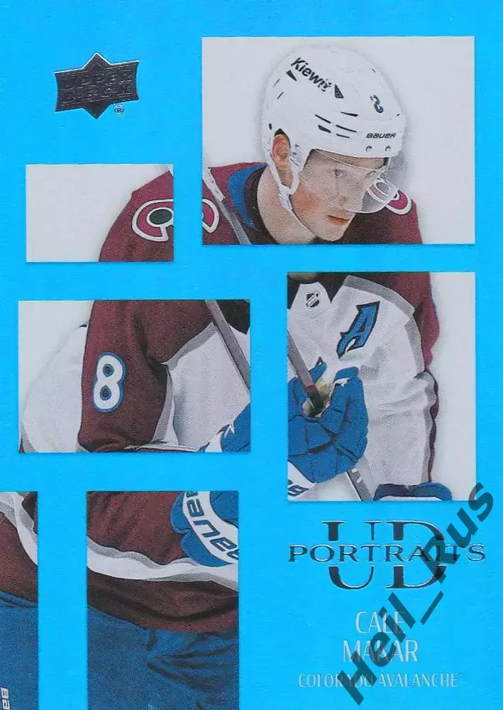 Карточка Cale Makar/Кейл Макар (Colorado Avalanche / Колорадо Эвеланш) НХЛ / NHL
