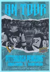 Карточка Сидни Кросби/Евгений Малкин (Питтсбург Пингвинз, Металлург) НХЛ/NHL/КХЛ