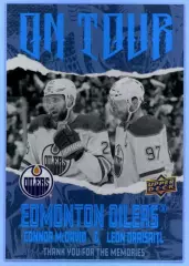 Карточка Коннор Макдэвид/Леон Драйзайтль Edmonton Oilers/Эдмонтон Ойлерз НХЛ/NHL