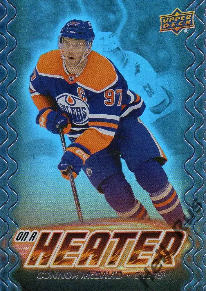 Карточка Connor McDavid/Коннор Макдэвид Edmonton Oilers/Эдмонтон Ойлерз, НХЛ-NHL