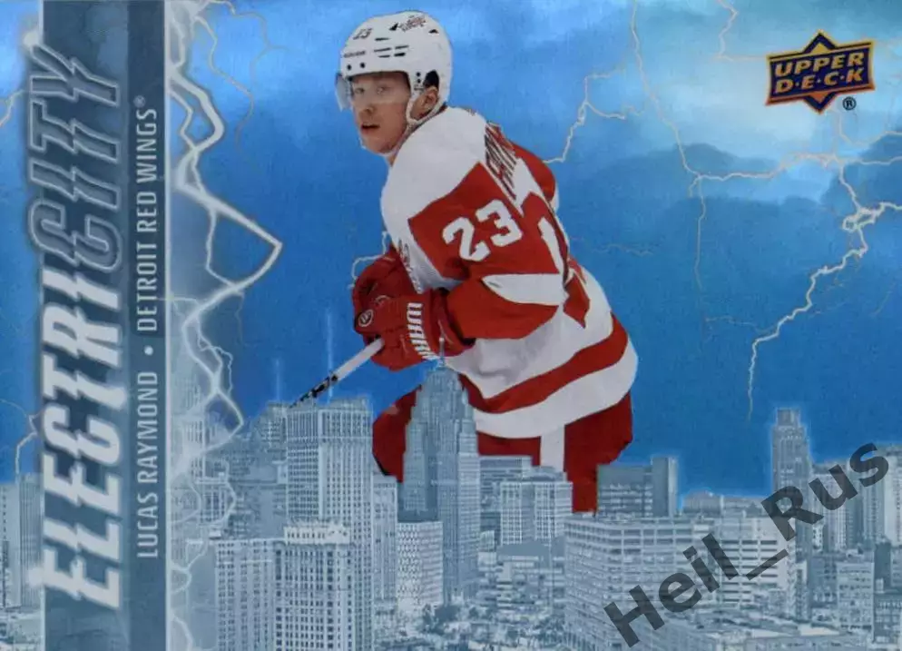 Карточка Lucas Raymond/Лукас Рэймонд Detroit Red Wings/Детройт Ред Уингз NHL НХЛ