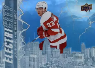 Карточка Lucas Raymond/Лукас Рэймонд Detroit Red Wings/Детройт Ред Уингз NHL НХЛ