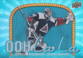 Карточка Александр Георгиев (Colorado Avalanche/Колорадо, Спартак/Химик) НХЛ/КХЛ