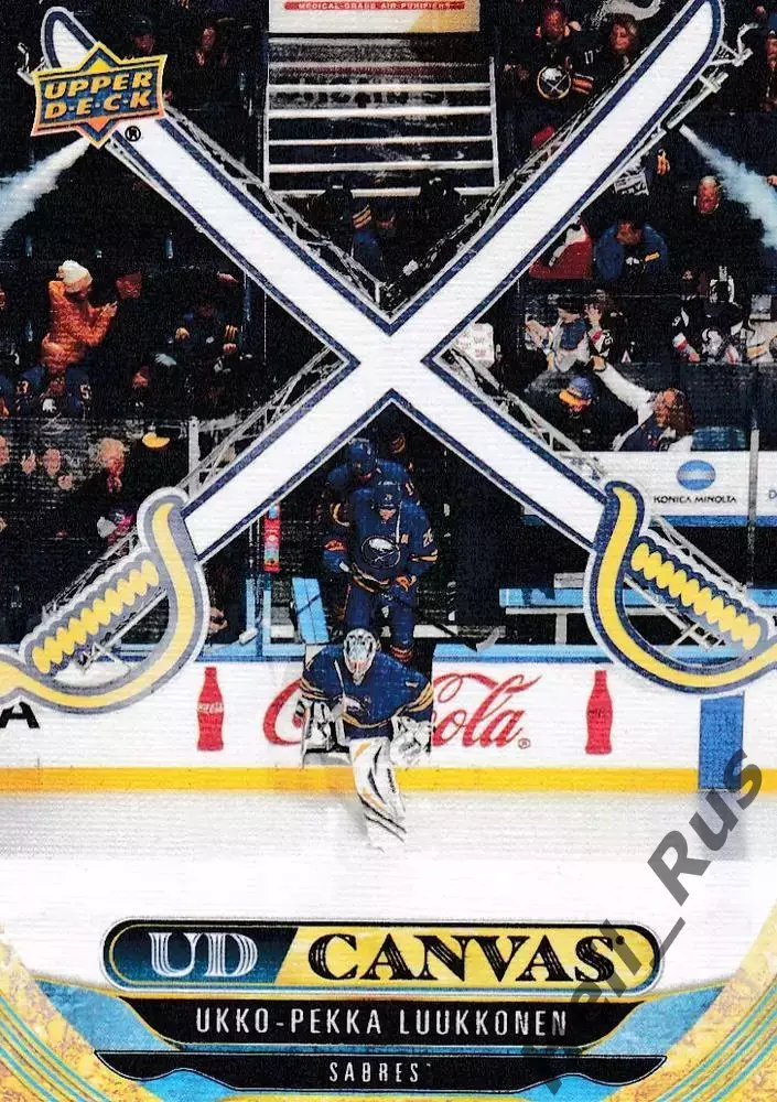Карточка Luukkonen/Укко-Пекка Луукконен (Buffalo Sabres/Баффало Сейбрз) NHL-НХЛ