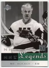 Хоккей; Карточка Gordie Howe/Горди Хоу Hartford Whalers/Хартфорд Уэйлерс НХЛ/NHL