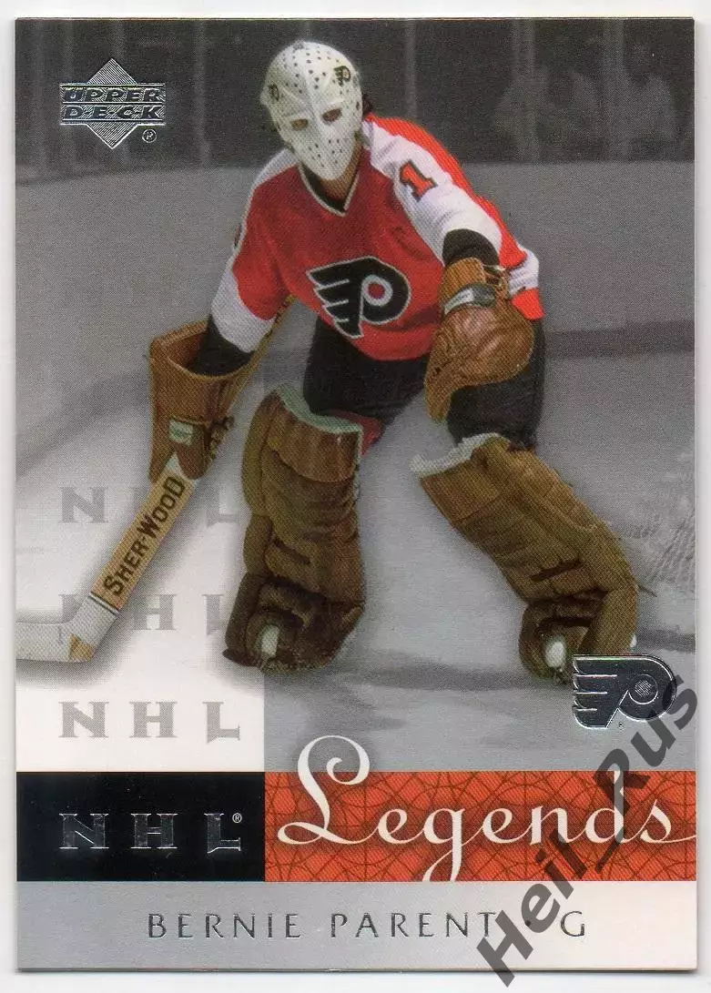 Карточка B. Parent/Берни Парент Philadelphia Flyers/Филадельфия Флайерз НХЛ/NHL