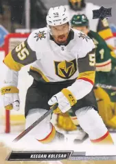 Хоккей; Карточка Keegan Kolesar/Киган Колесар Vegas Golden Knights/Вегас НХЛ/NHL