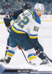 Хоккей Карточка Noel Acciari/Ноэль Аччари St. Louis Blues/Сент-Луис Блюз НХЛ/NHL