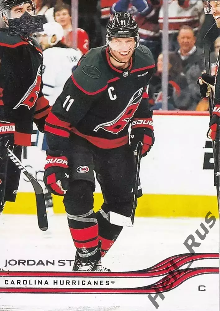 Хоккей Карточка Jordan Staal/Джордан Стаал Carolina Hurricanes/Каролина NHL/НХЛ