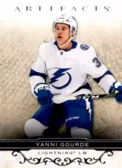 Карточка Yanni Gourde/Янни Гурд (Tampa Bay Lightning/Тампа-Бэй Лайтнинг) НХЛ/NHL