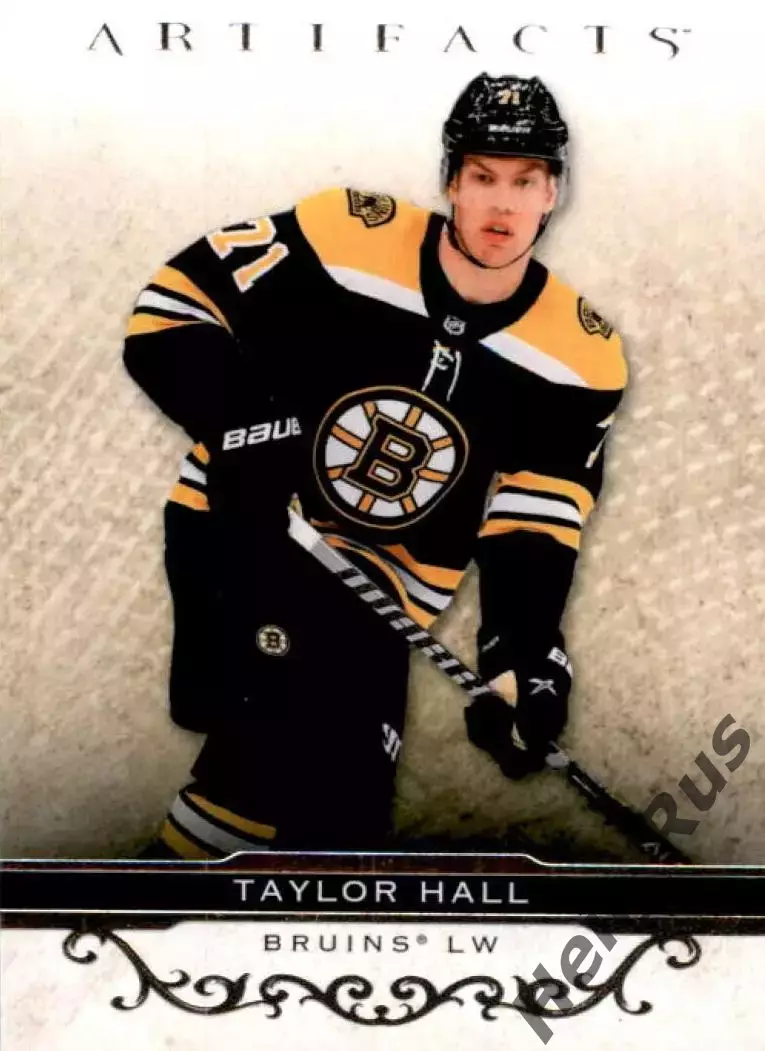 Хоккей. Карточка Taylor Hall/Тэйлор Холл (Boston Bruins/Бостон Брюинз) НХЛ / NHL