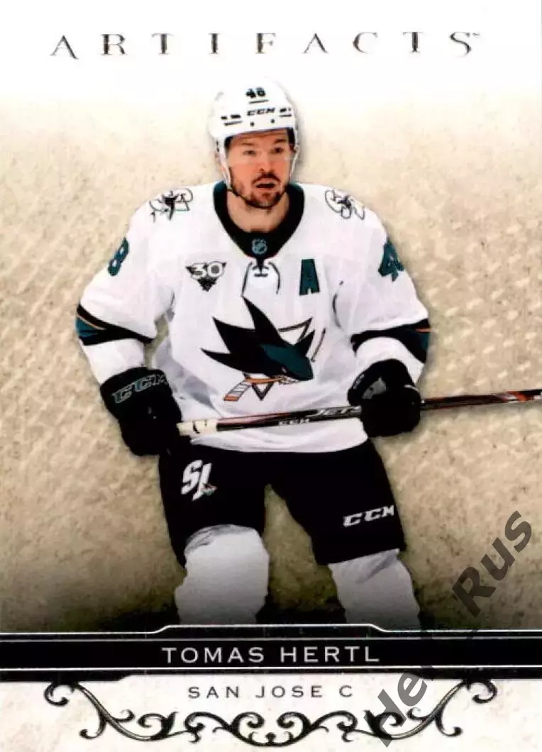 Хоккей Карточка Tomas Hertl/Томаш Гертл (San Jose Sharks/Сан-Хосе Шаркс) НХЛ-NHL