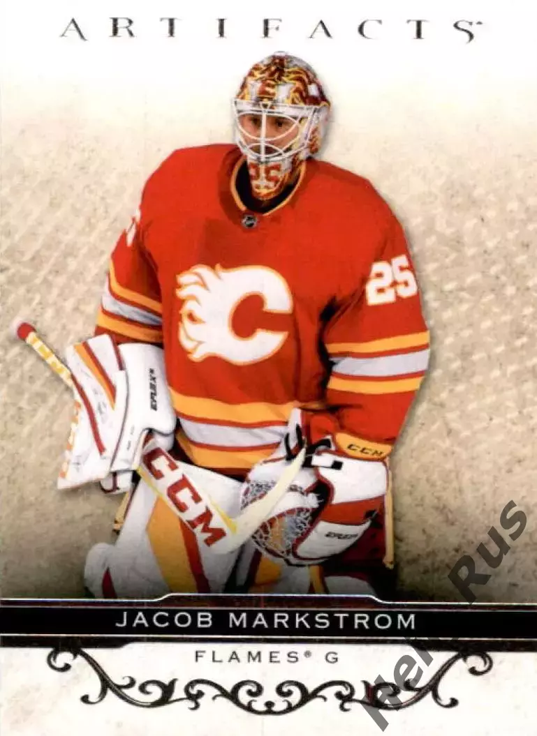 Карточка Jacob Markstrom/Якоб Маркстрем (Calgary Flames/Калгари Флэймз) NHL-НХЛ