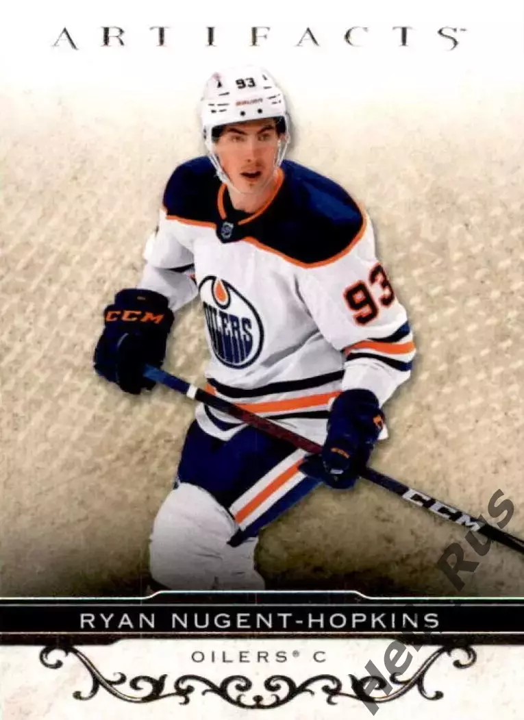Хоккей. Карточка Райан Нюджент-Хопкинс (Edmonton Oilers/Эдмонтон Ойлерз) NHL/НХЛ