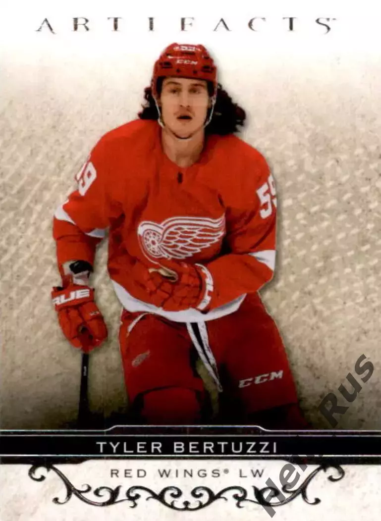 Хоккей Карточка Tyler Bertuzzi/Тайлер Бертуцци Detroit Red Wings/Детройт NHL-НХЛ