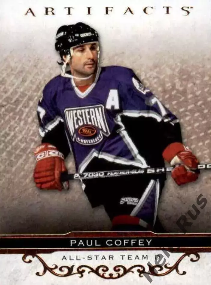 Карточка Paul Coffey/Пол Коффи (Detroit Red Wings/Детройт Ред Уингз) НХЛ/NHL