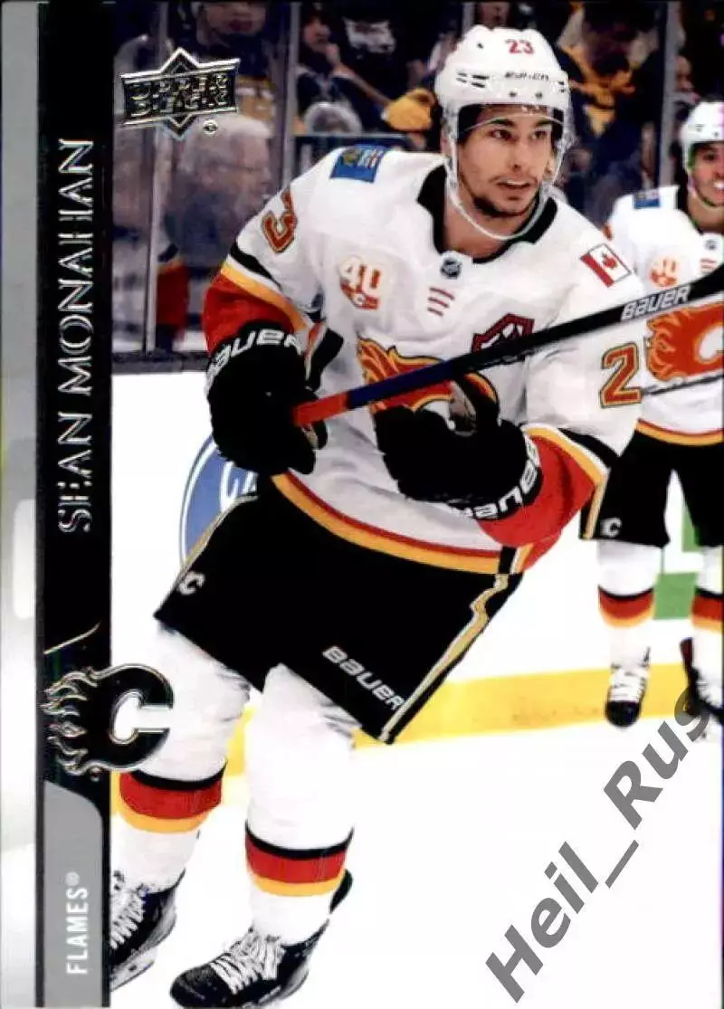 Хоккей. Карточка Sean Monahan/Шон Монахан Calgary Flames/Калгари Флэймз, НХЛ/NHL