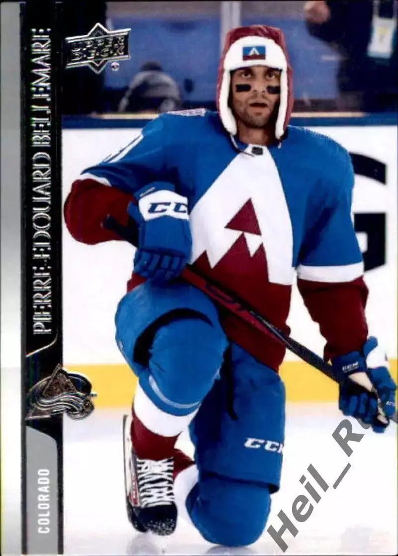 Хоккей. Карточка Пьер-Эдуар Белльмар Colorado Avalanche/Колорадо Эвеланш НХЛ/NHL