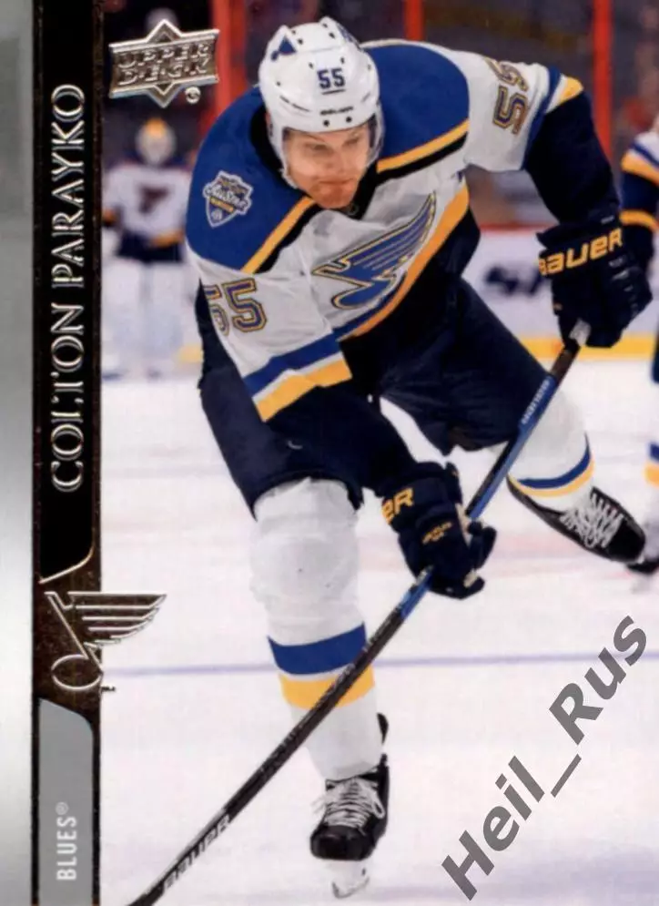 Карточка Colton Parayko/Колтон Парайко (St. Louis Blues/Сент-Луис Блюз) НХЛ-NHL